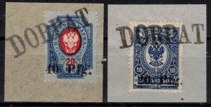 Estonia - German Occupation - Scott N1-N2