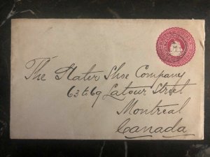 1906 British Guiana Cover To Slaters Shoe Co Montreal Canada