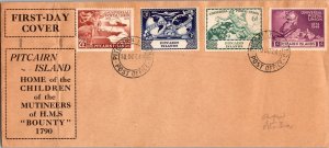 1949 Pitcairn Islands UPU Universal Postal Union First Day Cover FDC