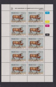 Namibia  #731 MNH  1993 Simmentaler cattle 25c