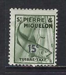 SAINT PIERRE ET MIQUELON J34 MOG FISH Z6046-1