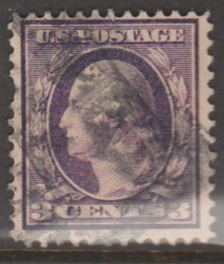 U.S. Scott #374-376-377-378 Franklin & Washington Stamp - Used Set of 4