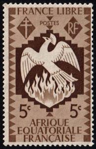 French Equatorial Africa - Scott 142 - Mint-No-Gum