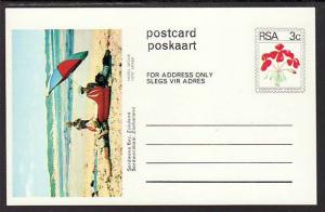 South Africa Flower Unused Postal Card 