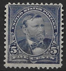US 281  1898  5 cent  fine mint hinged