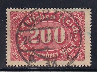 Germany Sc. # 157 Used Inflation Wmk. 125 - L63