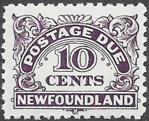 Newfoundland Postage Due Selection Mint Unitrade Catalog C$90