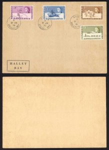 Falkland Is BAT stamps with Base Z Halley Bay 1970 CDS
