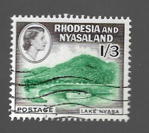 Rhodesia & Nyasaland 1959 - U - Scott #166 *