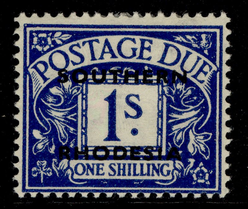 SOUTHERN RHODESIA GVI SG D7, 1s deep blue, M MINT.