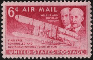 SC#C45 6¢ Wright Brothers (1949) MNH