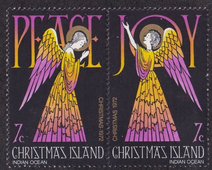 Christmas Island #57-58a Mint