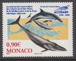 Monaco 2427 Marine Life MNH VF