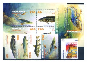 Tajikistan. Full 2000 vintage. Minimal defects.