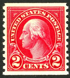 U.S. #599 MINT OG LH