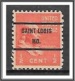 US Precancel #803-71 St Louis MO Used