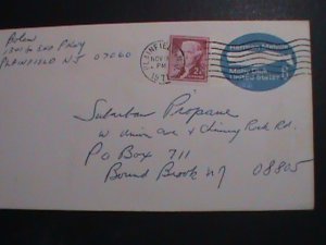 ​UNITED STATES,1971 COMMERCIAL COVER FANCY POSTAL CANCELLED-USED VERY FINE