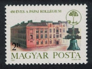 Hungary 450th Anniversary of Calvinist College Papa 1981 MNH SG#3393