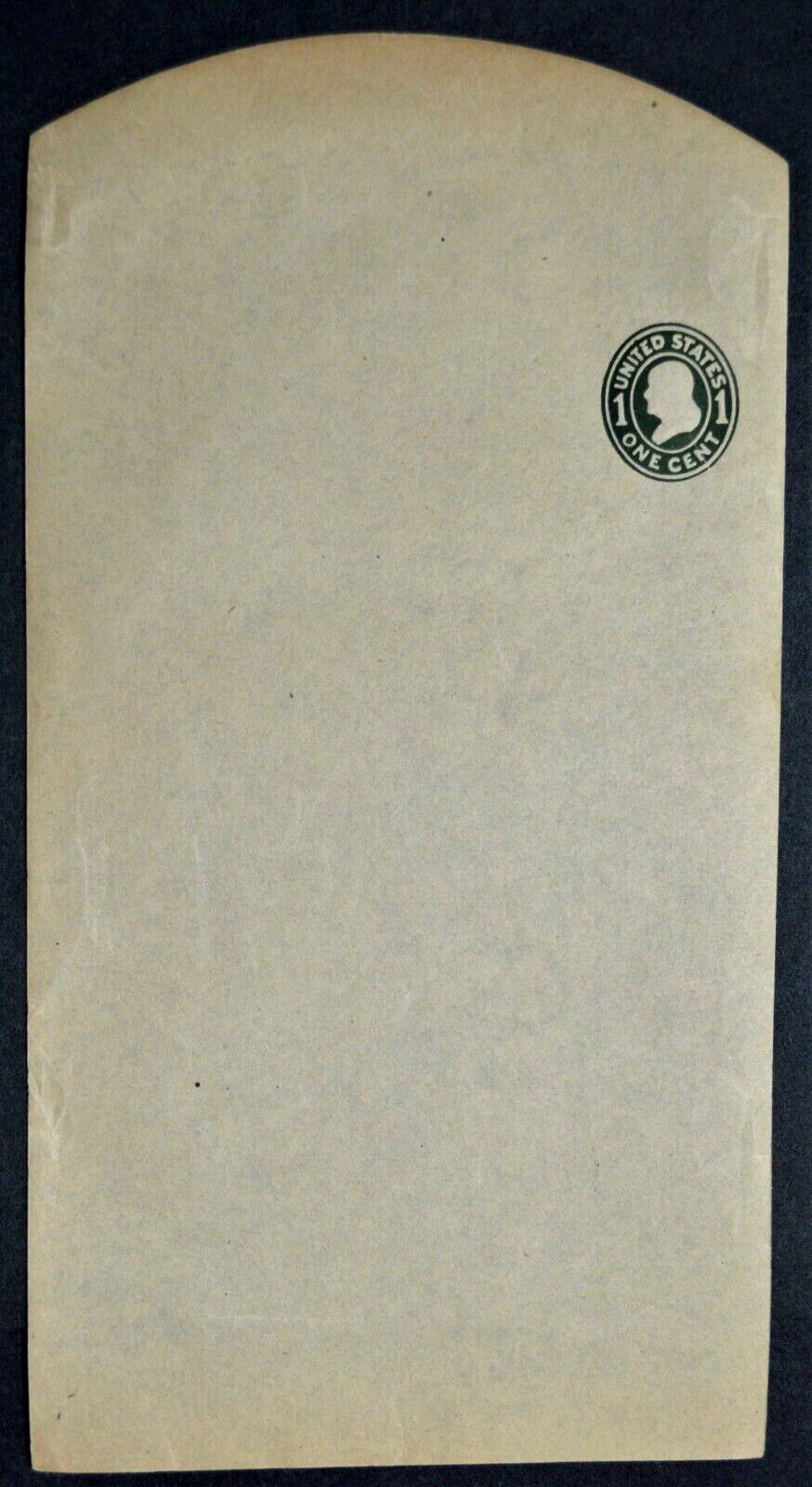 1907 US Sc. #W405 stamped wrapper, 1 cent mint, not folded, very good ...