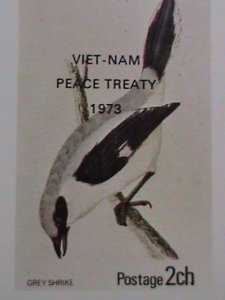 ​NAGALAND-1973 PROMOTION- VIETNAM PEACE TREATY OVPT. -IMPERF MNH S/S-EST.$6 VF