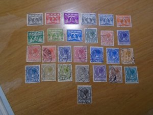 Neterlands  #  164-75 / 177-84 / 187-89 / 191-93  used