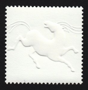 LUNAR Year HORSE = Chinese Zodiac = EMBOSSED (BACK) 0.63c Canada 2014 #2699 MNH