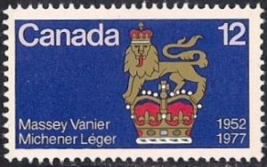 Canada #735 12 cent Governors General mint OG NH VF