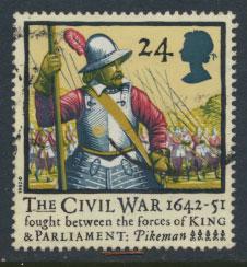 Great Britain SG 1620   Used  - Civel War 