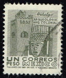 Mexico #950 Convent and Carved Head; Used (0.25) (5Stars)