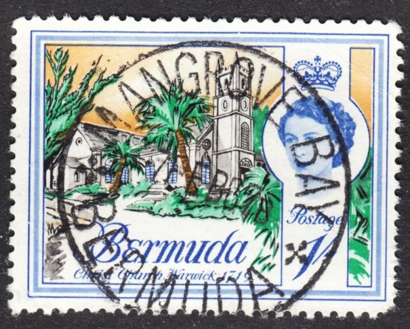 Bermuda Scott 183 F to VF used.  Splendid & scarce SON Mangrove Bay cds. Lot #B.