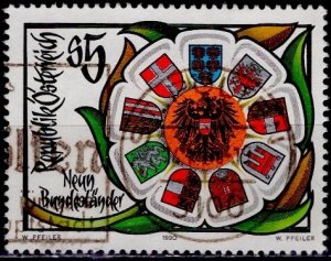 Austria 1990: Sc. # 1518; Used Cpl Set