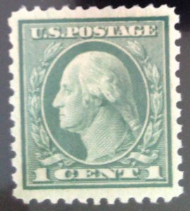 Scott 538 - VF - 1c Washington - Green - MNH - 1919