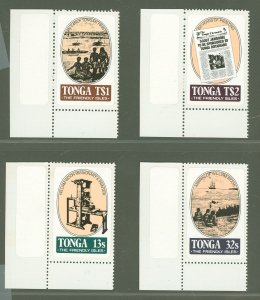 Tonga #551-554  Single (Complete Set)