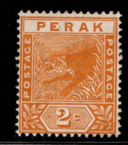 MALAYA Perak Scott 44 Mint no Gum 1892 Tiger  stamp