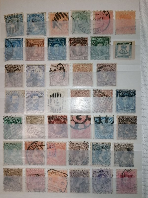 Spain colection classical to modern, many mint