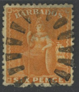 Barbados 48 used , thin cv $80 (2210 346)