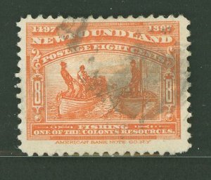 Newfoundland #67 Used Single (Jubilee)