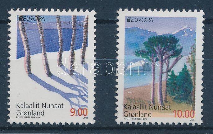 Greenland stamp MNH Europe CEPT Forests Trees WS85918