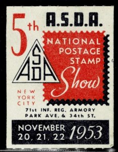 5th ASDA Show - 1953 - no gum / dist gum