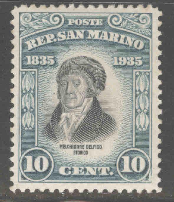 San Marino Scott 171 MH* from 1935 Delfico set