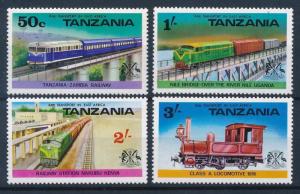 [63681] Tanzania 1976 Railway Train Eisenbahn Chemin de Fer  MNH