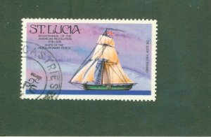 ST LUCIA 380 USED BIN $0.35