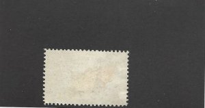 United States Scott 242 Two Dollar Columbian used, partial reperf 2021 cv $525