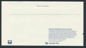Australia PrePaid Envelope 1981  E92 Pharmacy Education in Australia