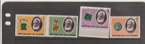 Guinea  Scott #719-722, Alexander Graham Bell, Set of 4, MNH, SCV$4.90