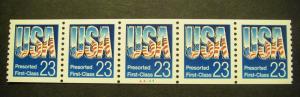 Scott 2606, 23 cent USA Presorted, PNC5, #A4444, MNH