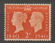 GB George VI  SG 482 mounted mint