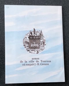 France scott#B452a Red Cross booklet 1971 MNH