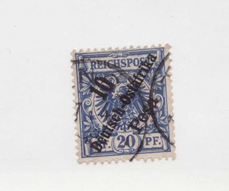 GERMAN EAST AFRICA Scott #9 Θ used, 10 Deutsch-Ostafrika Pesa postage stamp   