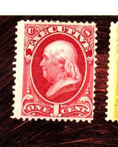 O10 MINT FVF OG HR Cat $900